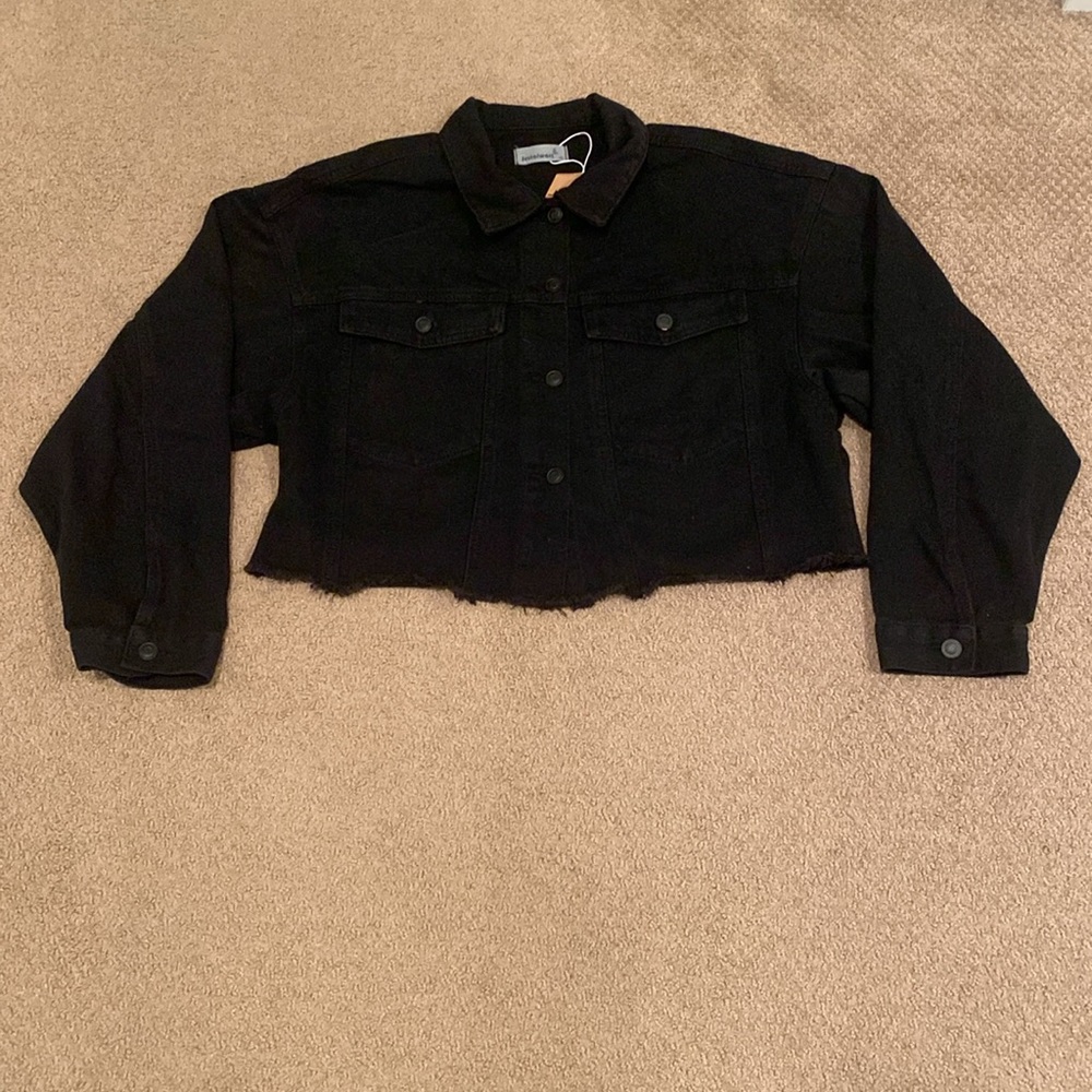 Justalwart Women's Oversized Denim Jacket - Size XL - Picture 2 of 5